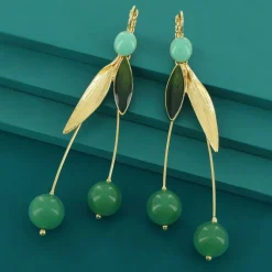 Dormeuses*Taratata Bijoux Cerise