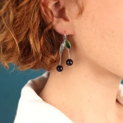 Dormeuses*Taratata Bijoux Cerise