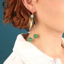 Dormeuses*Taratata Bijoux Cerise