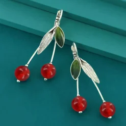 Dormeuses*Taratata Bijoux Cerise
