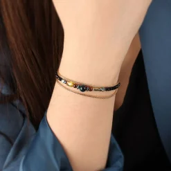 Bracelet*Taratata Bijoux Chardon bleu