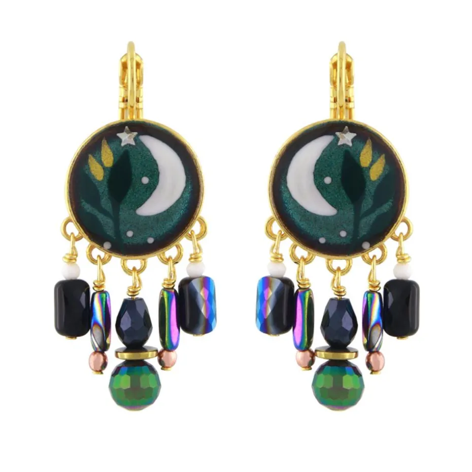 Dormeuses*Taratata Bijoux Clair de lune