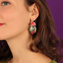Dormeuses*Taratata Bijoux Cœur d'Artichaut