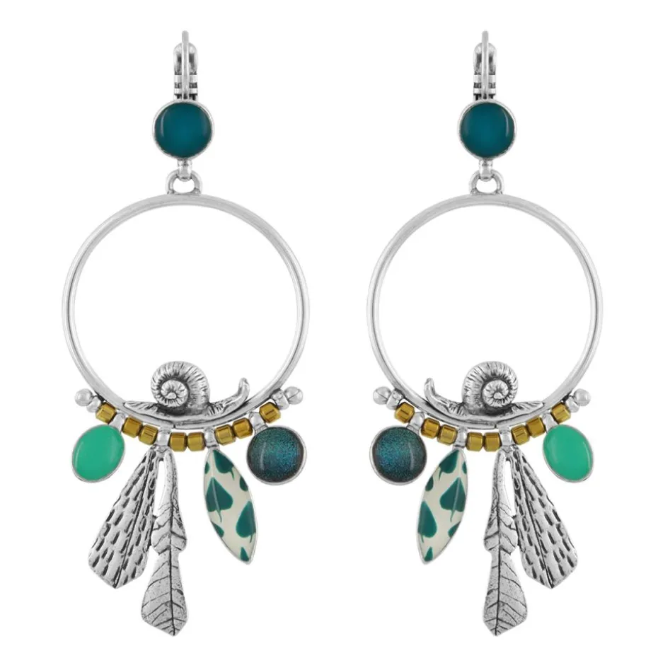 Dormeuses*Taratata Bijoux Green