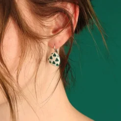 Dormeuses*Taratata Bijoux Green