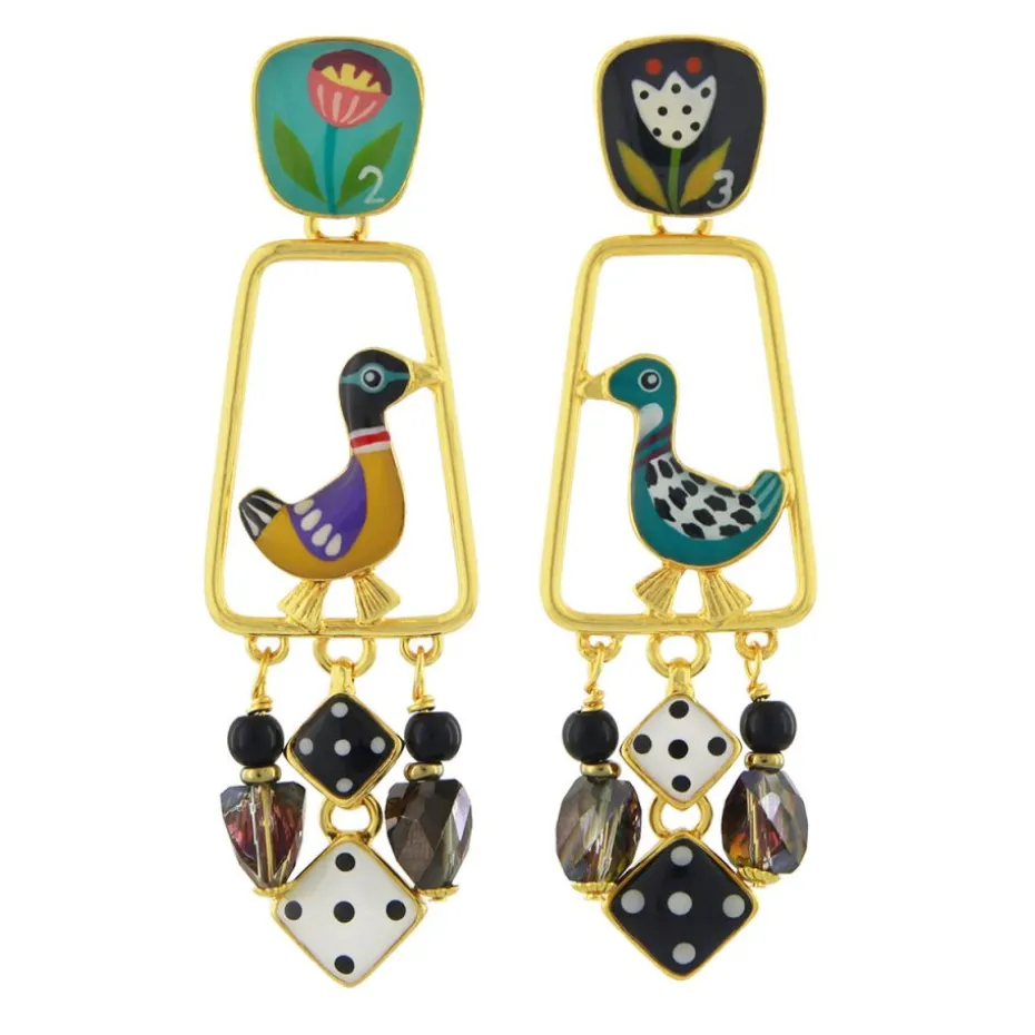 Puces*Taratata Bijoux Jeu de l'oie