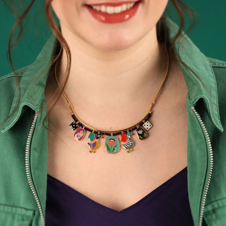 Collier*Taratata Bijoux Jeu de l'oie