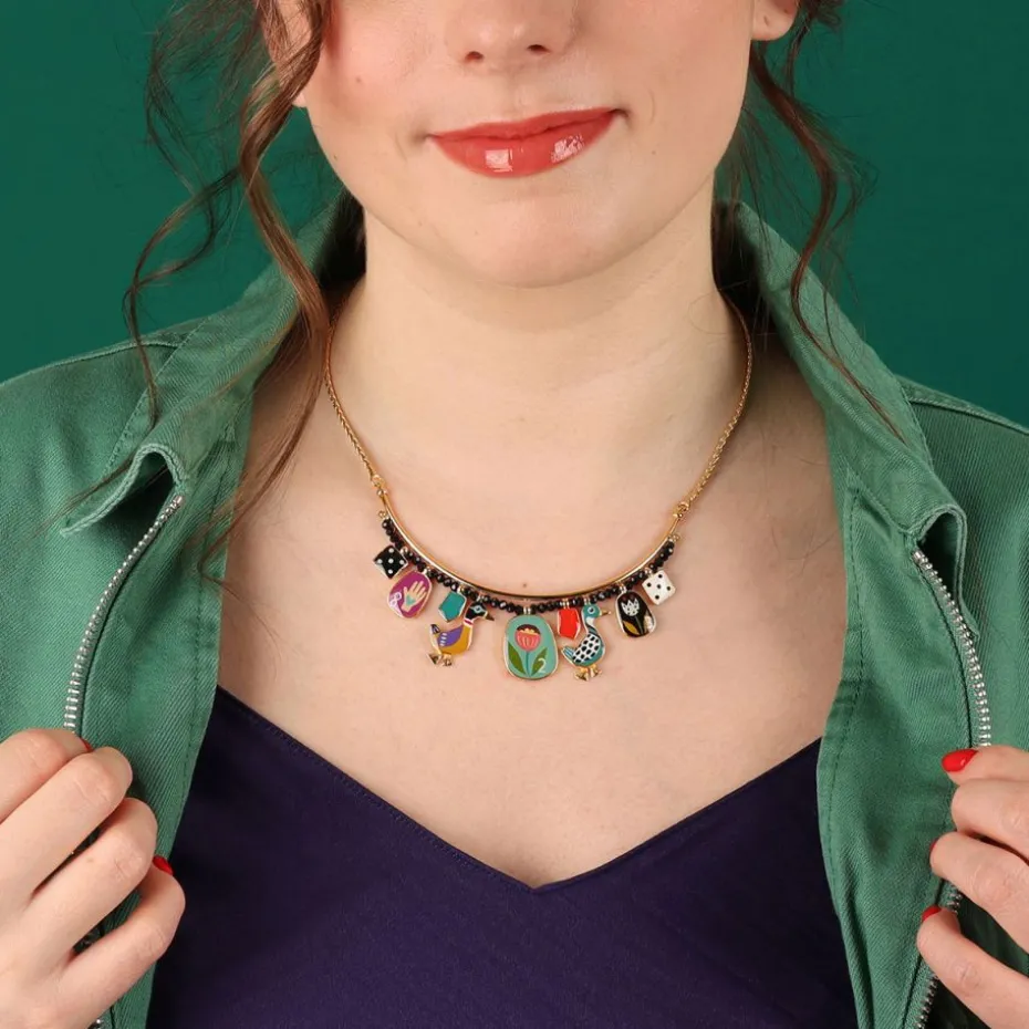Collier*Taratata Bijoux Jeu de l'oie