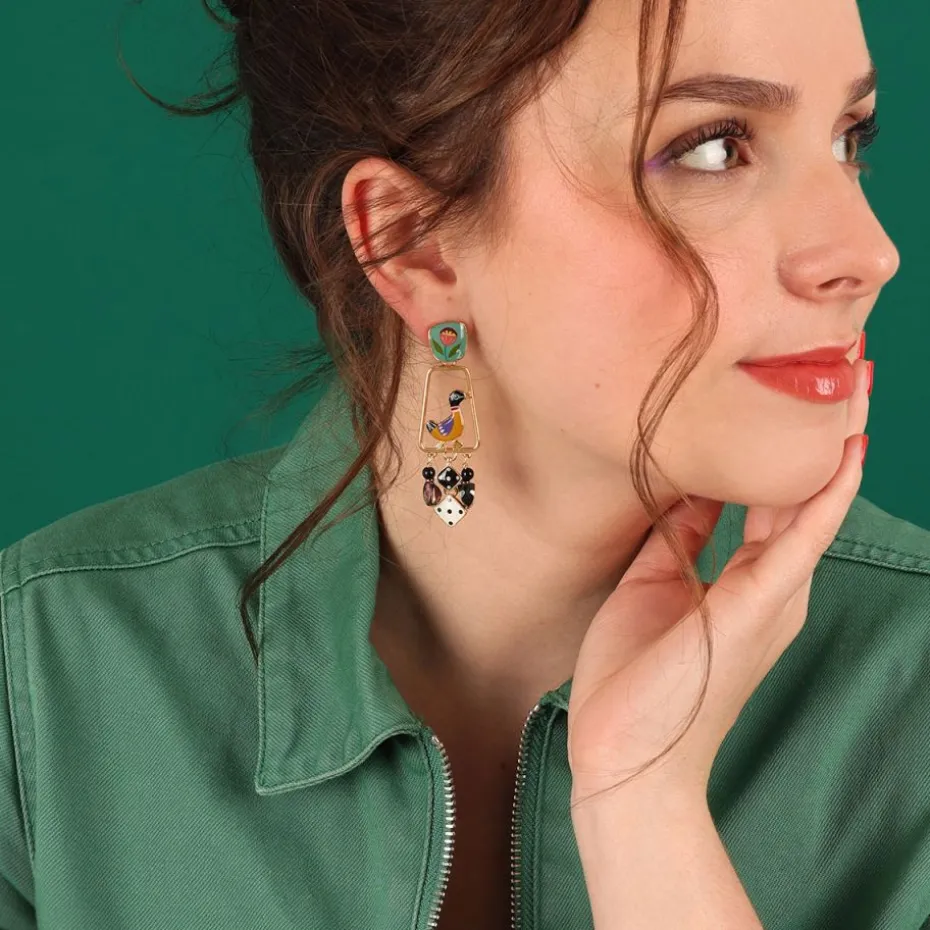 Puces*Taratata Bijoux Jeu de l'oie