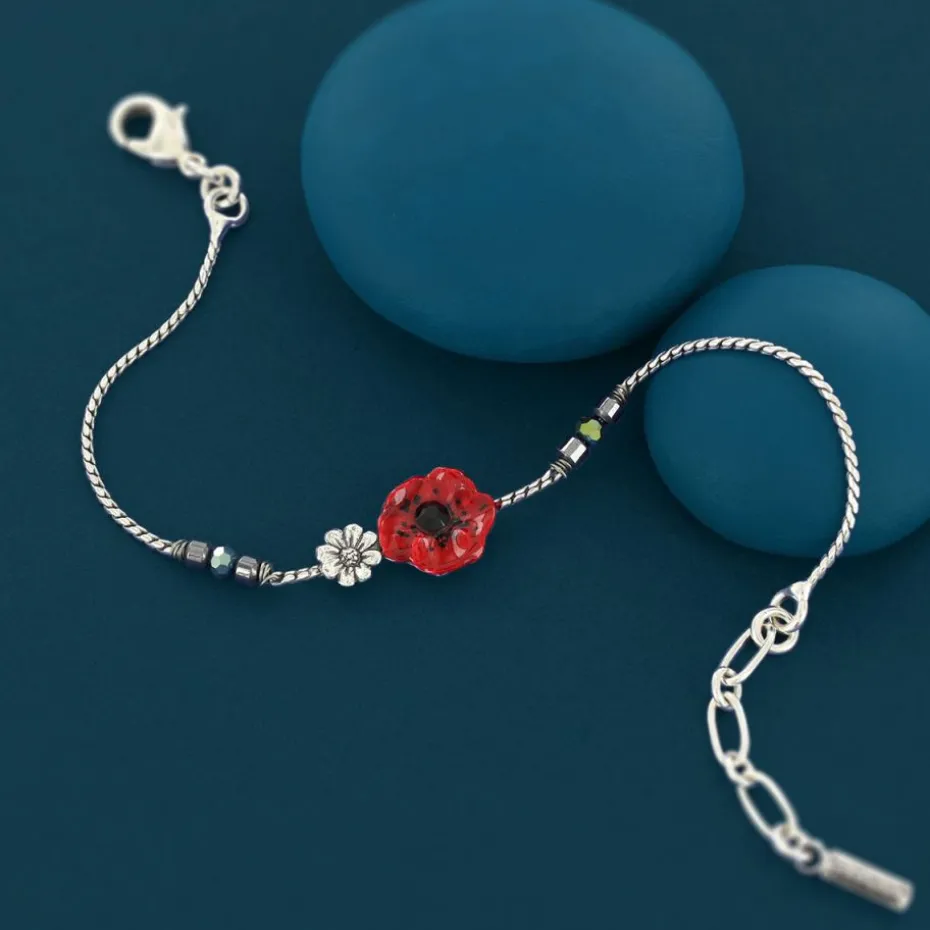 Bracelet*Taratata Bijoux Joli Coquelicot