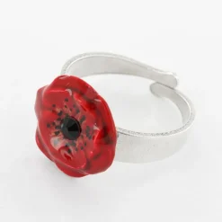 Bague*Taratata Bijoux Joli Coquelicot