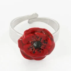 Bague*Taratata Bijoux Joli Coquelicot