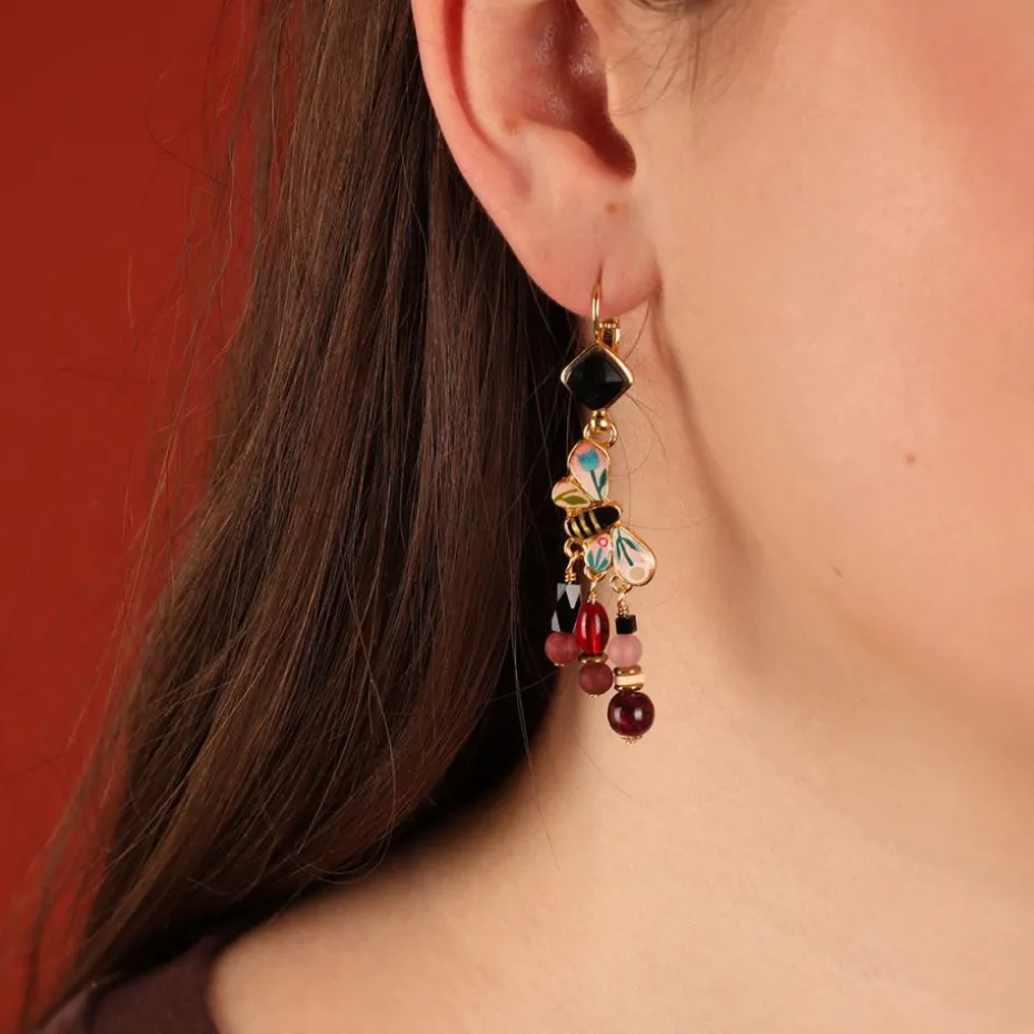 Dormeuses*Taratata Bijoux La vie en rose