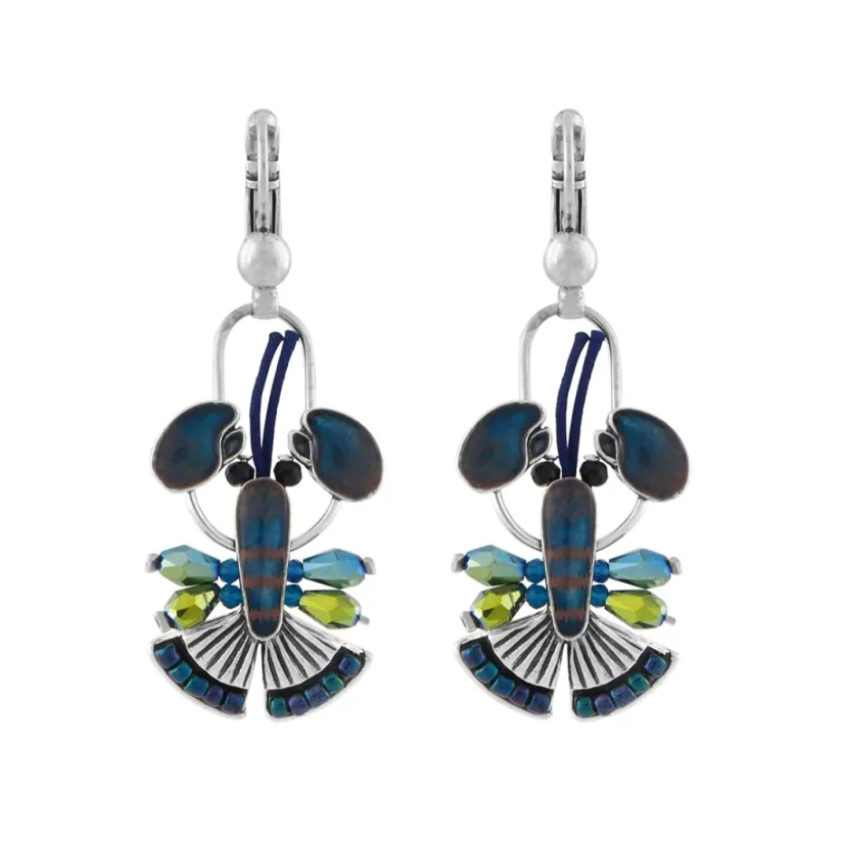 Dormeuses*Taratata Bijoux Mr Lobster