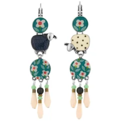 Dormeuses*Taratata Bijoux Tweed